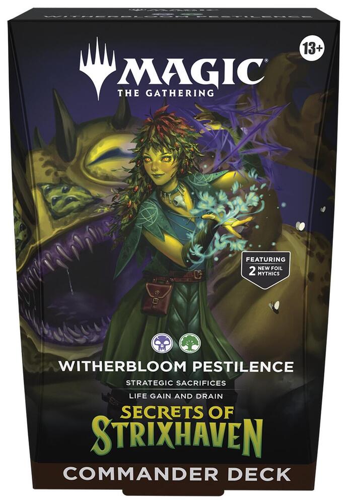 Magic the Gathering Secrets of Strixhaven Commander Decks