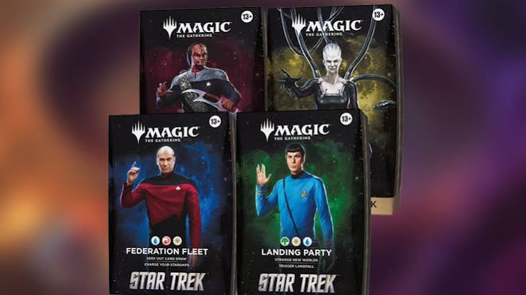 Magic: The Gathering Star Trek Commander preconstructed decks