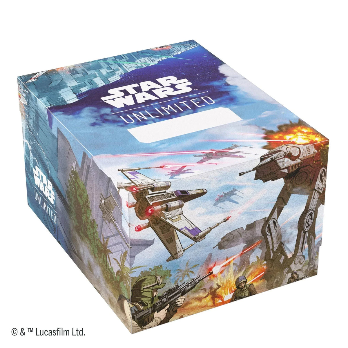 Star Wars: Unlimited Twin Suns Soft Crate - Battle of Scarif - GameGenic Deck Box