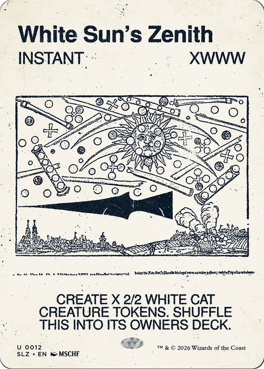 White Sun's Zenith (0012) [Secret Lair x MSCHF: The Zeta Set]