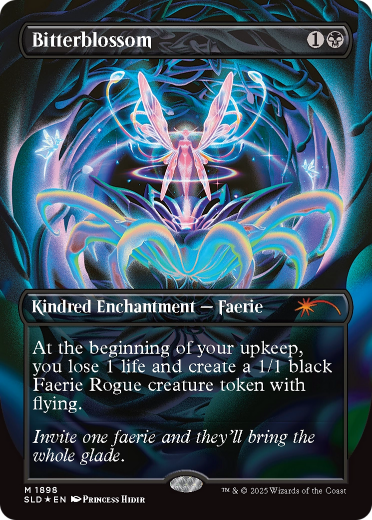 Bitterblossom (Double Rainbow Foil) [Secret Lair Drop Series]