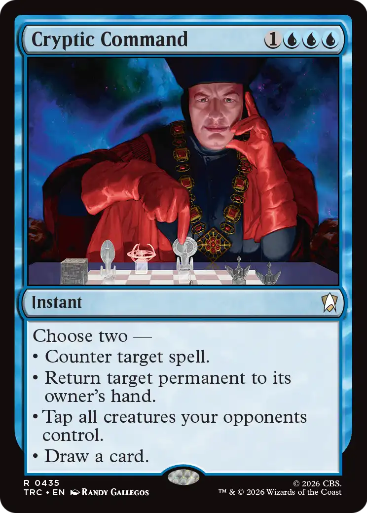 Cryptic Command (Surge Foil) [Star Trek Commander]