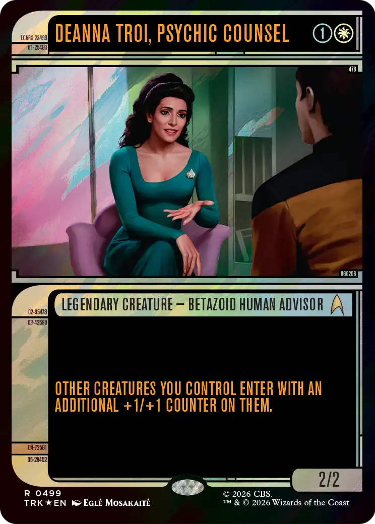 Deanna Troi, Psychic Counsel (Showcase) (Surge Foil) [Star Trek]