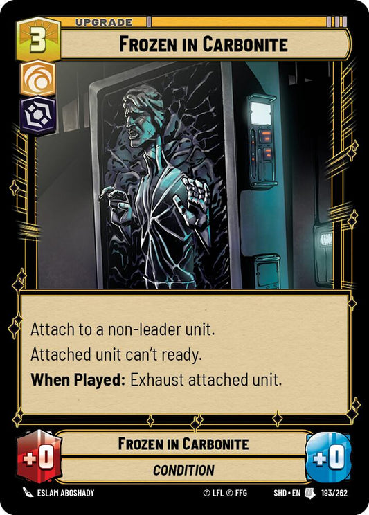 Frozen in Carbonite (193/262) (193/262) [Shadows of the Galaxy]