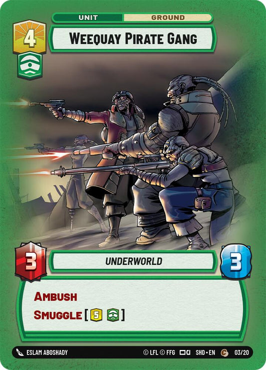 Weequay Pirate Gang (03/20) (03/20) [Shadows of the Galaxy: Weekly Play]
