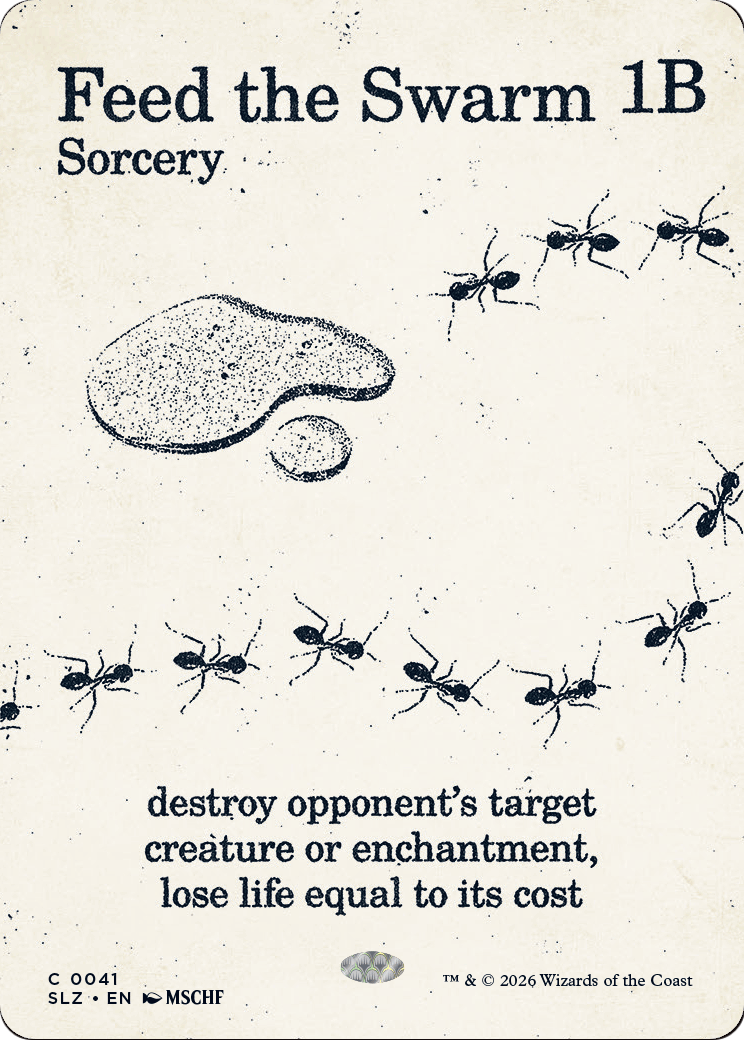 Feed the Swarm (0041) [Secret Lair x MSCHF: The Zeta Set]