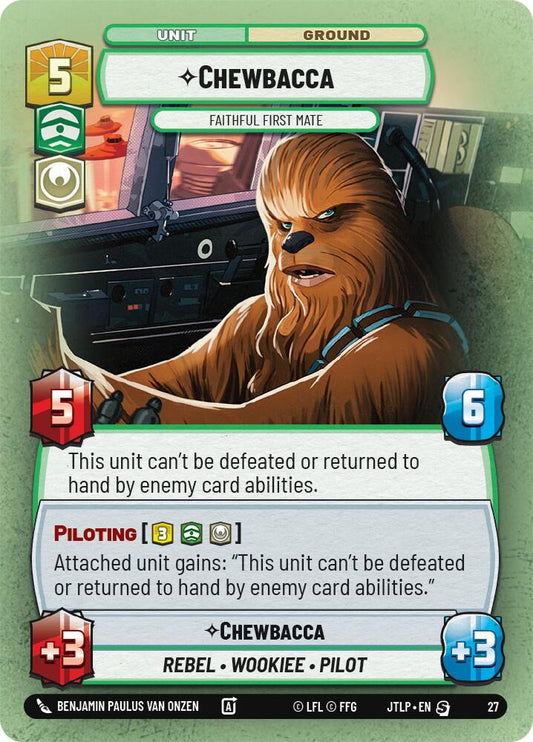 Chewbacca - Faithful First Mate (27) (27) [Jump to Lightspeed: Weekly Play]