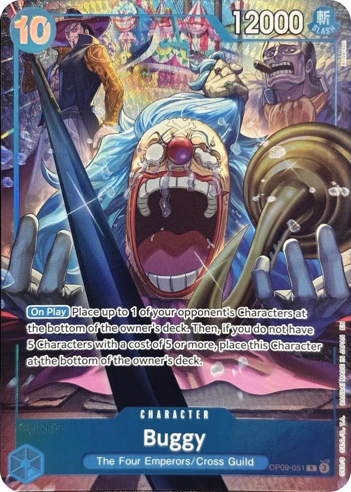 Buggy (English Version 2nd Anniversary Set) [One Piece Promotion Cards]