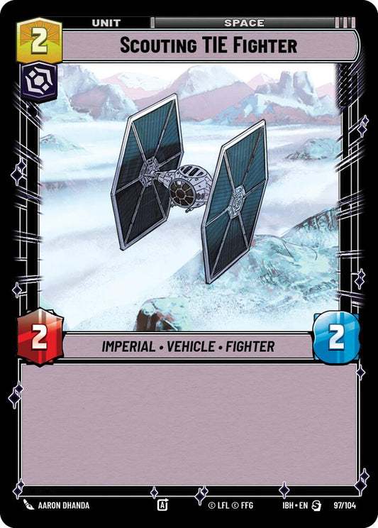 Scouting TIE Fighter (97/104) (97/104) [Intro Battle: Hoth]