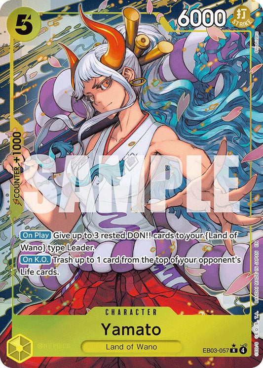 Yamato (Alternate Art) [Extra Booster: One Piece Heroines Edition]