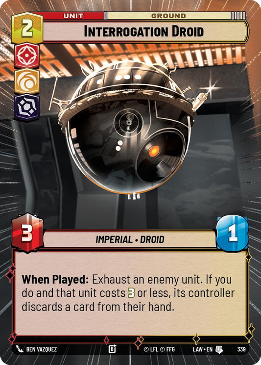 Interrogation Droid (339) (Hyperspace) (339) [A Lawless Time]