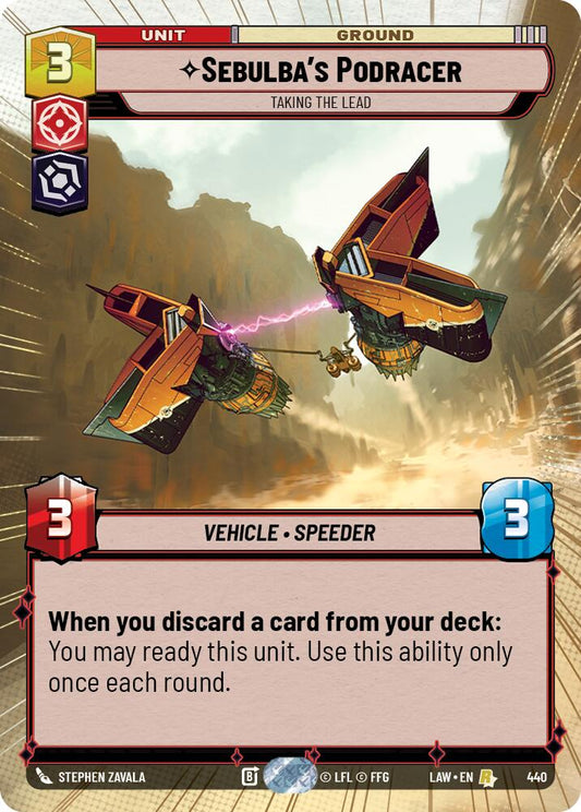 Sebulba's Podracer - Taking the Lead (440) (Hyperspace) (440) [A Lawless Time]
