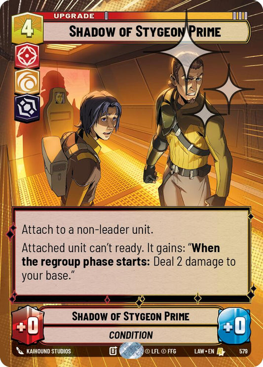 Shadow of Stygeon Prime (579) (Hyperspace Foil) (579) [A Lawless Time]