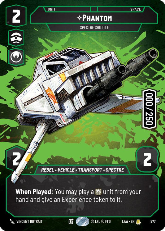 Phantom - Spectre Shuttle (Serialized) (877) (877) [A Lawless Time]