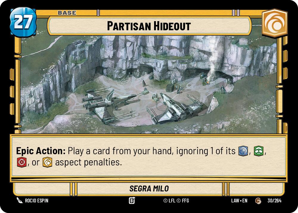 Partisan Hideout // Credit (30 // T01) (30 // T01) [A Lawless Time]