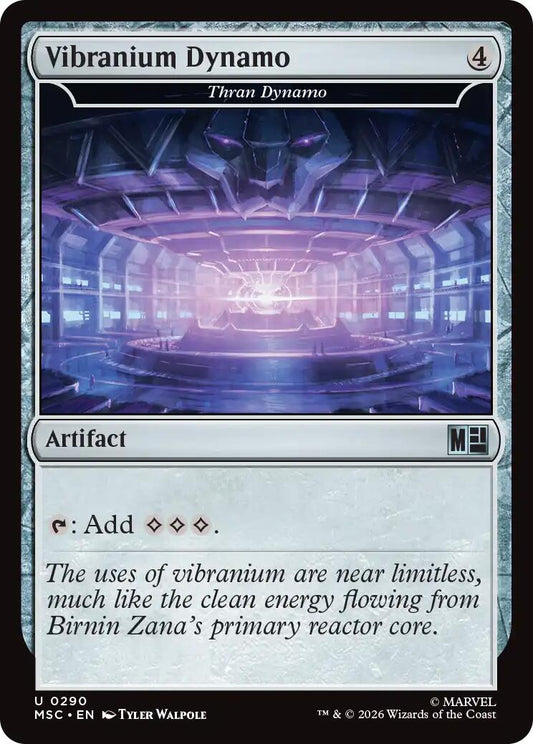 Vibranium Dynamo - Thran Dynamo (Surge Foil) [Marvel Super Heroes Commander]