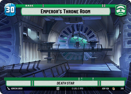 Emperor's Throne Room // Advantage (285 // t05) (Hyperspace) (285 // T05) [Ashes of the Empire]