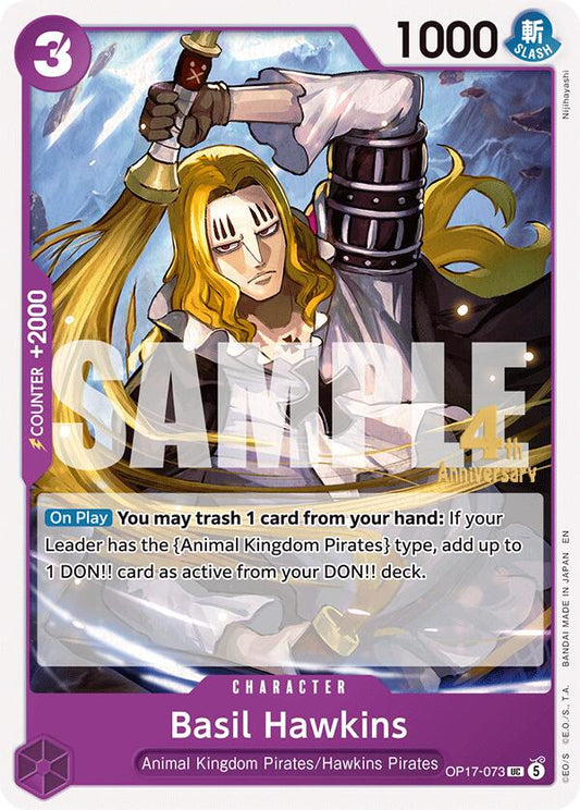 Basil Hawkins [The World's Strongest Warriors Release Event Cards]