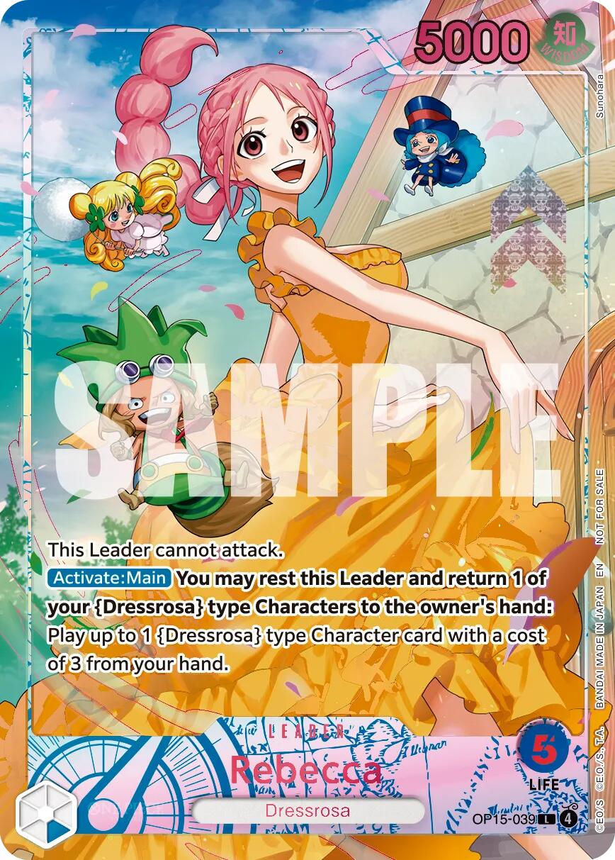 Rebecca (Flame-Flame Fruit Coliseum) [One Piece Promotion Cards]