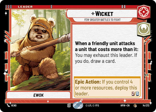Wicket - Few Greater Battles to Fight (14/272) (14/272) [Homeworlds]