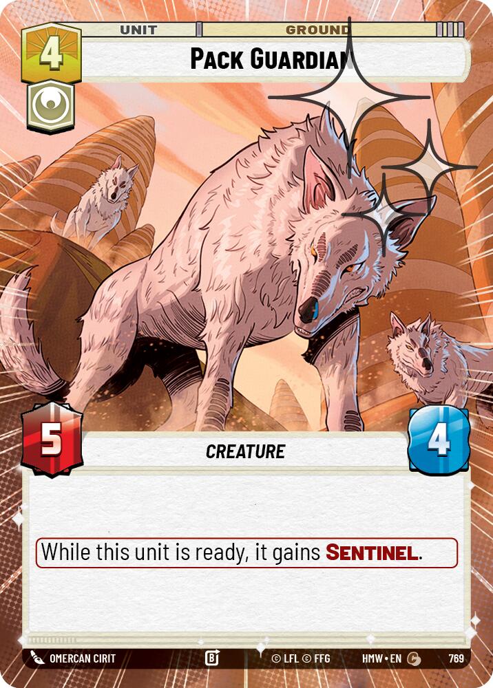 Pack Guardian (769) (Hyperspace Foil) (769) [Homeworlds]
