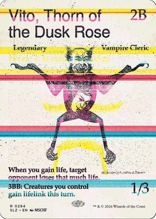 Vito, Thorn of the Dusk Rose (0294) [Secret Lair x MSCHF: The Zeta Set]