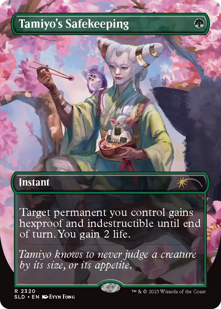 Tamiyo's Safekeeping (Rainbow Foil) [Secret Lair Drop Series]