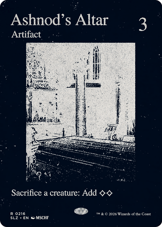 Ashnod's Altar (0216) [Secret Lair x MSCHF: The Zeta Set]