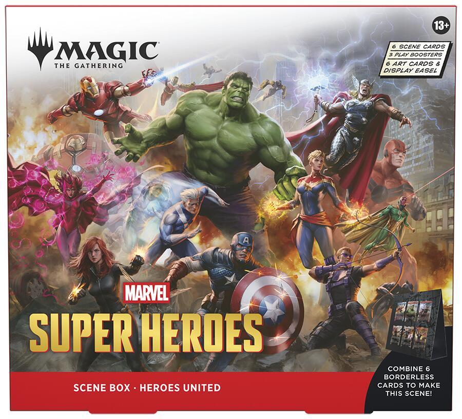 Magic The Gathering: Marvel Super Heroes Scene Box