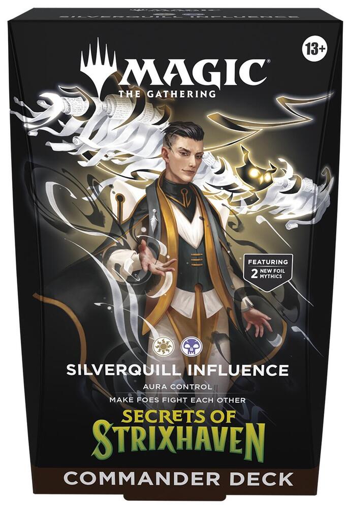 Magic the Gathering Secrets of Strixhaven Commander Decks