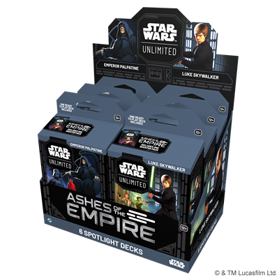 Star Wars: Unlimited - Ashes of the Empire Spotlight Decks