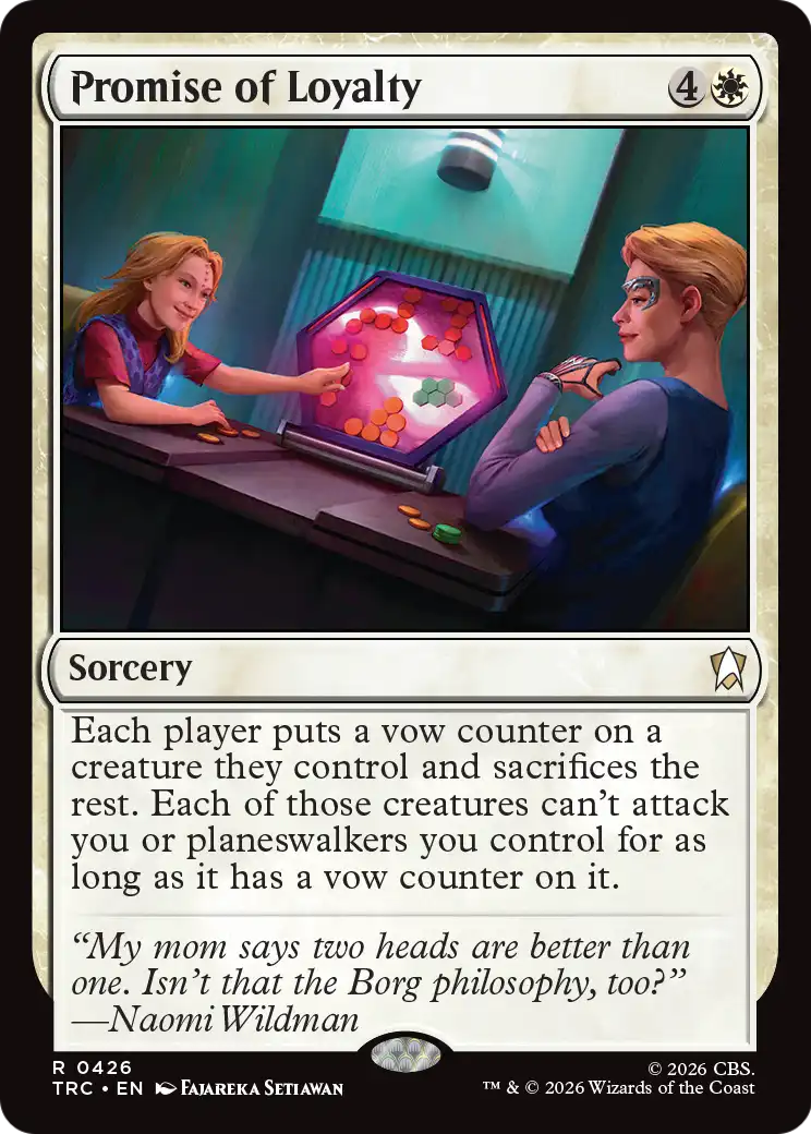 Promise of Loyalty (Surge Foil) [Star Trek Commander]