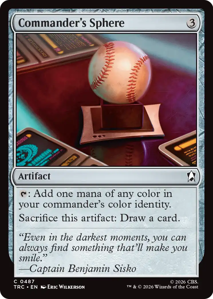 Commander's Sphere (Surge Foil) [Star Trek Commander]