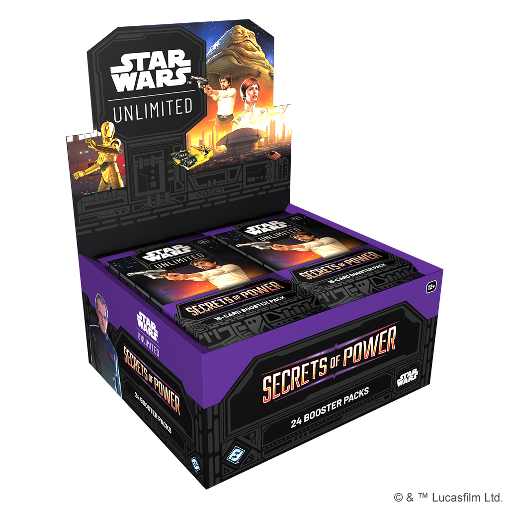 Star Wars Unlimited: Secrets of Power Booster box