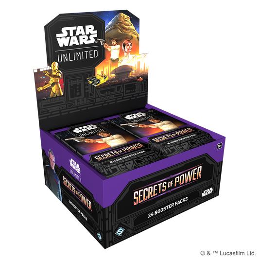 Star Wars Unlimited: Secrets of Power Booster box